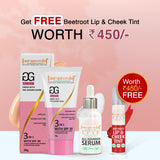 Beauty Boost Duo -GG Cream 30 gm+All Rounder Serum 30 ml & Get Free Beetroot Lip & Cheek Tint