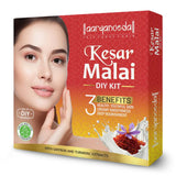 Aaryanveda Kesar Malai DIY Kit 45 ml(Pack of 3)