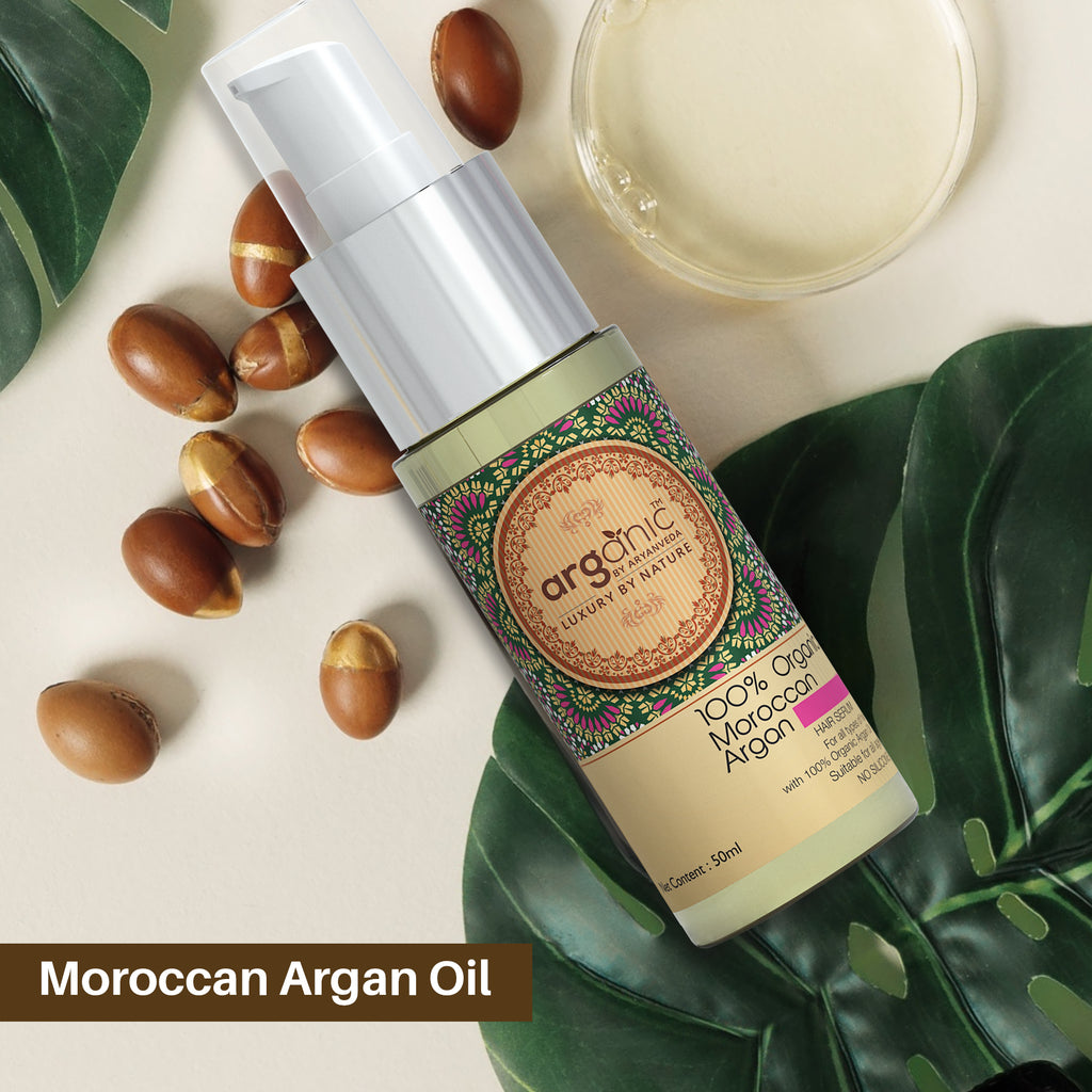 Arganic - Hair Serum with 100% Organic Moroccan Argan - 50ml