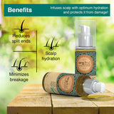 100% Organic Hair Treatment with Moraccan Argan