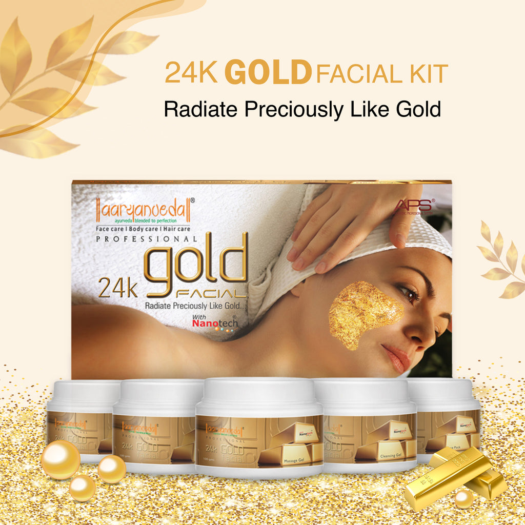 24K Gold Facial APS Kit - 510gm