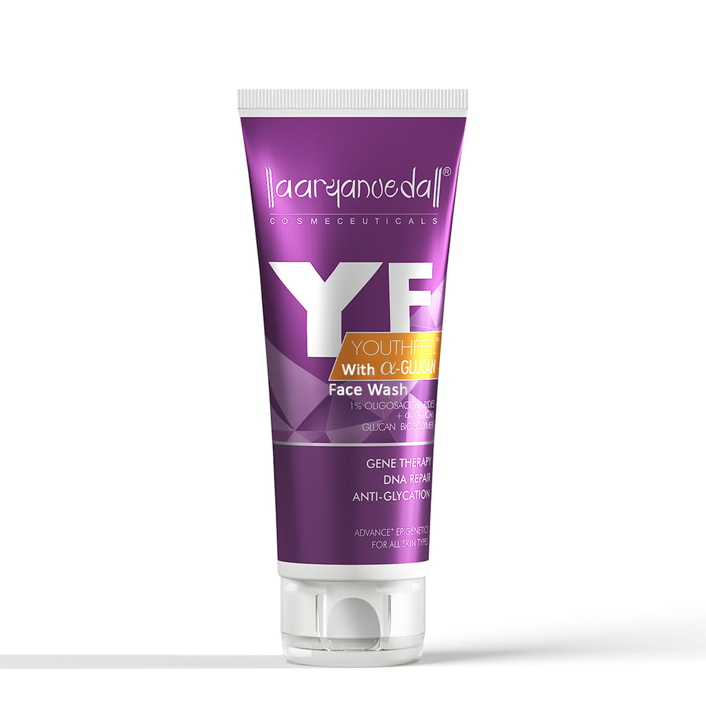 Youthfeel Face Wash with α-Glucan - 60ml ( Pack Of 3 )